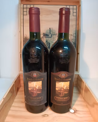 vino Rosso Brunello di Montalcino Castello Banfi 