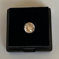Moissanite champagne 1 CT
