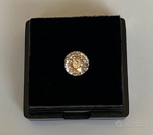 Moissanite champagne 1 CT