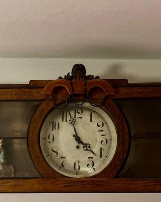 Orologio armadio da parete in legno