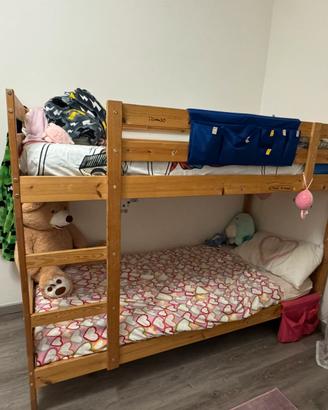 Letto a castello Ikea - materassi - piumini