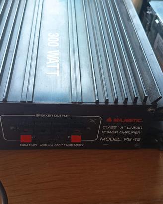 amplificatore e altoparlanti auto