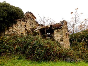 Due ruderi in pietra in Alta Valmarecchia