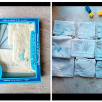 Set culla/navicella in flanella "Somma - Andy& Hel