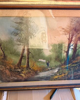 Quadro la passeggiata di pironti