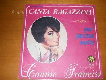 45 giri di Connie Francis