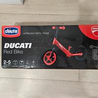 Bicicletta Ducati Red Bike 2-5 anni (NUOVA)