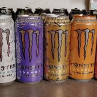 Monster Energy ultra 473 ml lattine vuote