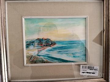 quadro firmato e incorniciato 