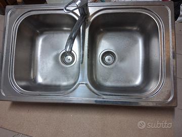lavandino acciaio inox