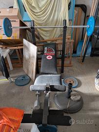 Panca da allenamento pieghevole 