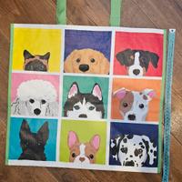 Borsa spesa riutilizzabile cani