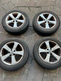 4 Cerchi in lega 15 pollici 5 fori VW Polo