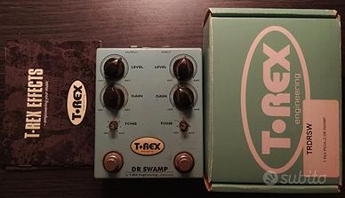 T-REX DR SWAMP OVERDRIVE 2 CANALI INDIPENDENTI