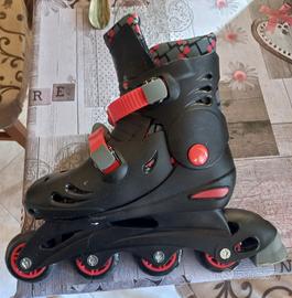 Rollerblade con protezioni 