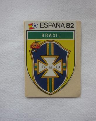 Figurina adesivo Brasile Spagna '82 Invernizzi