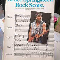 Libro spartiti e accordi bruce Springsteen 1987