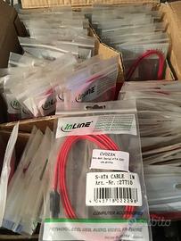 Blocco da 50 cavi sata nuovi con o senza ritenuta