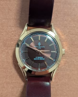 Henri Sandoz & Fils Vintage Swiss Made 17 Jewels