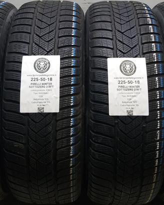 4 GOMME 225 50 18 PIRELLI A63820
