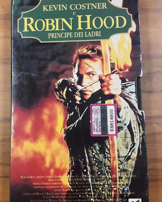 Vhs del film "Robin Hood Principe dei ladri"