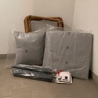 Salotto da giardino o terrazzo