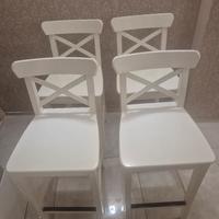 sgabello bar con schienale ikea rosentorp