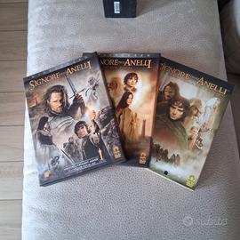 dvd trilogia il signore degli anelli 