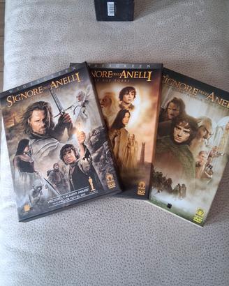 dvd trilogia il signore degli anelli 