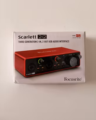 Focusrite Scarlett 3rd Gen – Interffaccia Audio