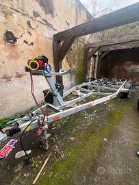 Carrello rimorchio trasporto barche