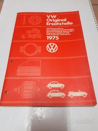 VW MAGGIOLINO 1302/1303 CATALOGO PARTI DI RICAMBIO