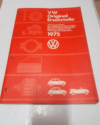 VW MAGGIOLINO 1302/1303 CATALOGO PARTI DI RICAMBIO