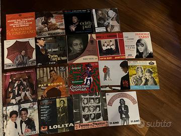 Blocco 45 giri misti