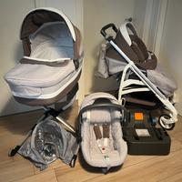 Inglesina trilogy + base auto + piedistallo camera