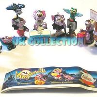 SERIE COMPLETA n° 10 SORPRESINE KINDER VAMPIRELLI