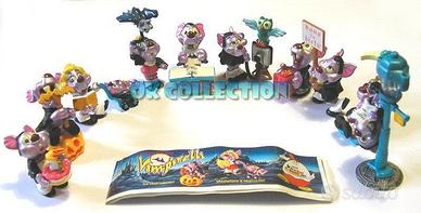 SERIE COMPLETA n° 10 SORPRESINE KINDER VAMPIRELLI