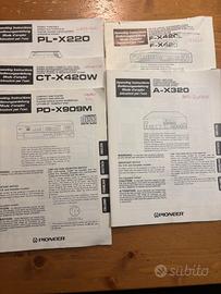 Stero vintage Pioneer completo