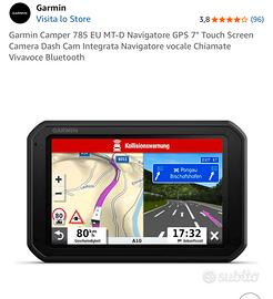 Navigatore Garmin camper 785