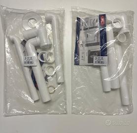 HL 137/40 Sifone Salvaspazio Lavandino Lavello Pvc