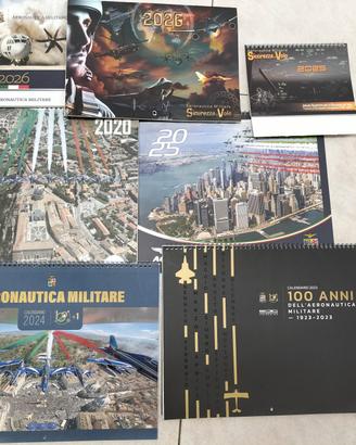 7 calendari aeronautica militare dal 2020 al 2026