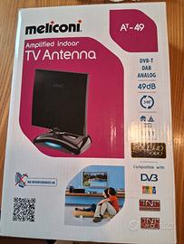 2 Antenne da interno Meliconi potenziate  49 db 