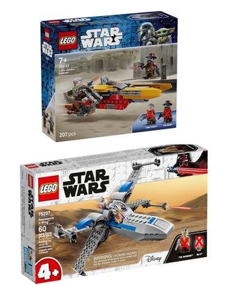LEGO Star Wars 75297 Resistance X 75437 Cobb Vanth