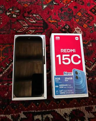 REDMI 15C 8GB ram 256GB rom