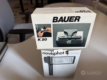 Lotto cinepresa Bauer S205 XL + proiettore Silma A