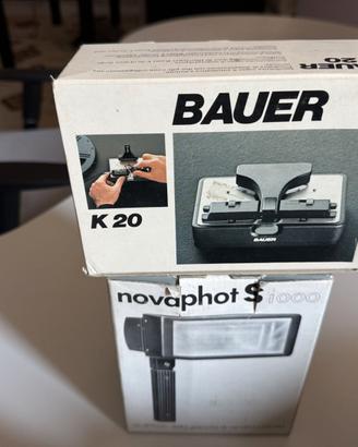 Lotto cinepresa Bauer S205 XL + proiettore Silma A