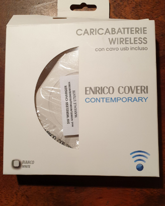Caricabatterie wireless enrico coveri
