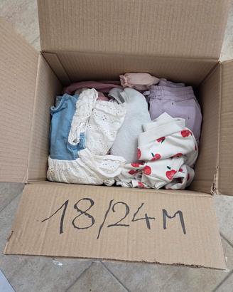 Vestiti bambina 18–24 mesi