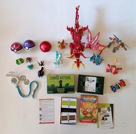 Lotto di Giochi di Carte, Bakugan, Pokémon e Yokai