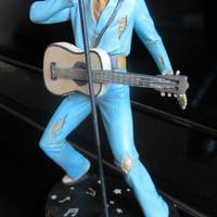 statuetta decorativa che raffigura Elvis Presley i